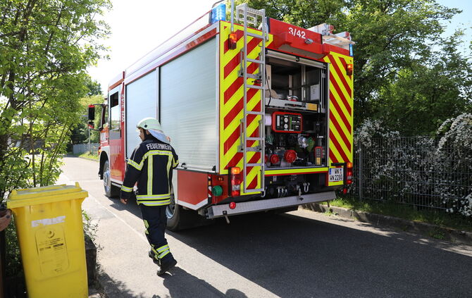 Feuerwehreinsatz in Bittenfeld am 14.Mai.