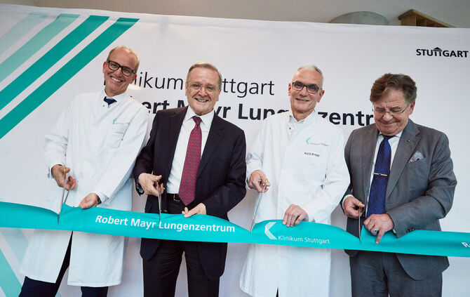 Einweihung Robert Mayr Lungenzentrum