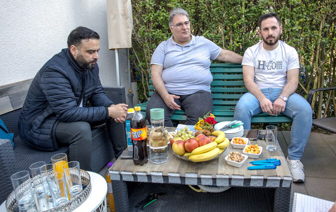 Eine Wiederbegegnung mit Männern, die im Herbst 2015 als Flüchtlinge zu uns kamen - 1