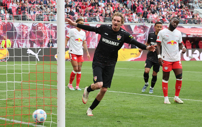 Fussball  RB Leipzig  vs. VfB Stuttgart