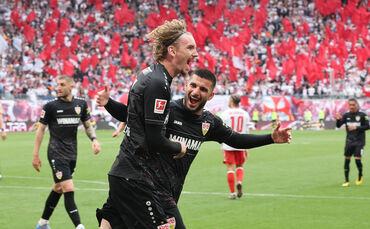 Fussball RB Leipzig vs. VfB Stuttgart