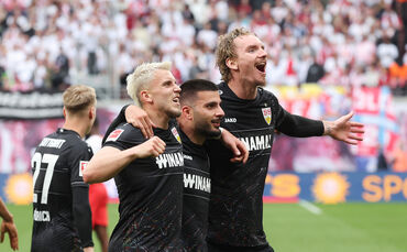 Fussball RB Leipzig vs. VfB Stuttgart