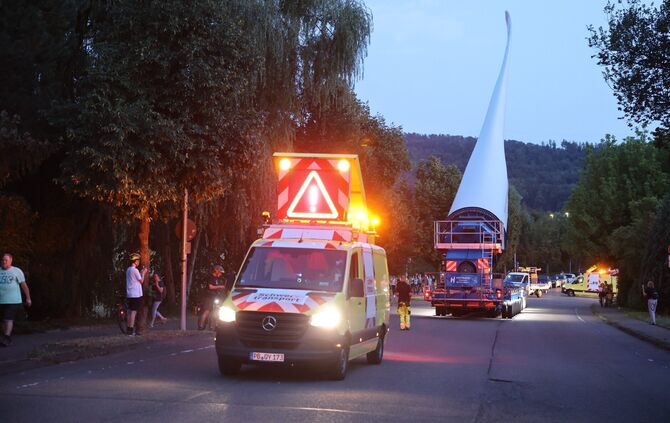 Transport Windradflügel - 1