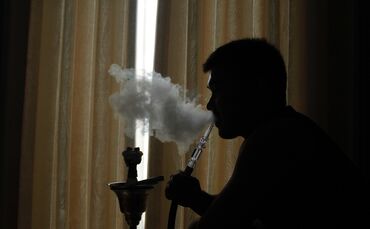 Shisha Shishabar Wasserpfeife Symbol Symbolbild