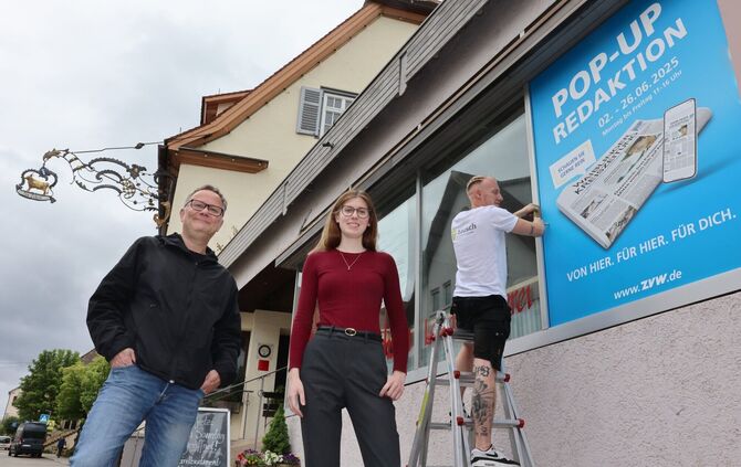 Pop-up Redaktion in Stetten