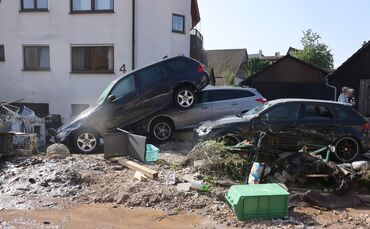 Hochwasser Miedelsbach