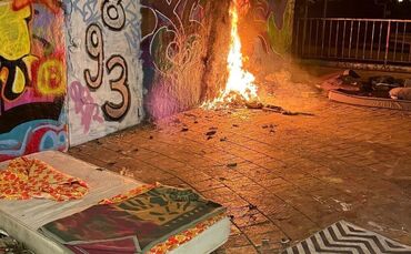 Obdachloser Brand Hall of Fame