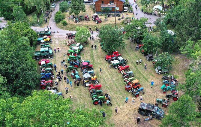 Der Schleppertreff war auch 2024 gut besucht. (Archivbild)