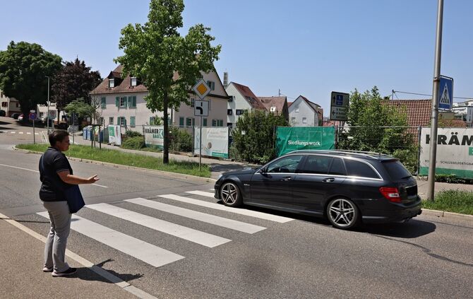 Zebrastreifen Mühltorstraße