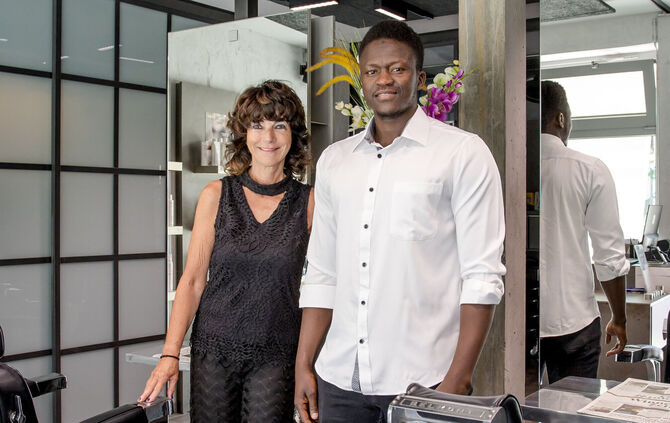 Friseur Brändle, Ringstr., Winnenden, 17.06.2025.