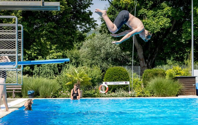 Freibad Geradstetten, 18.06.2025.