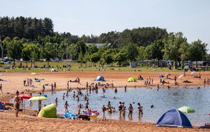 Sommerwetter in Bayern