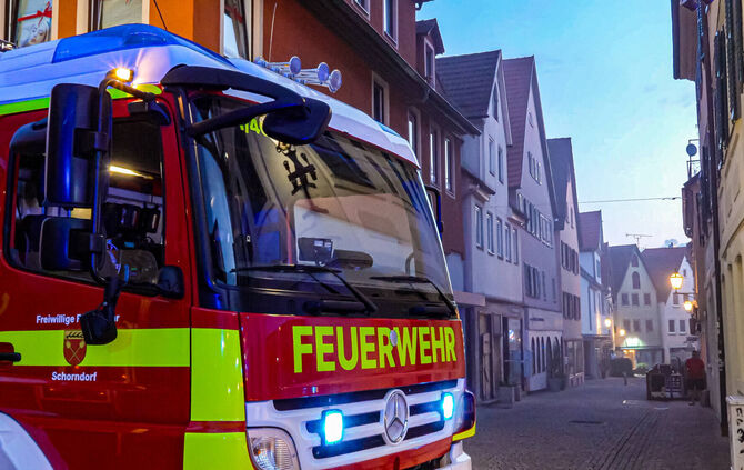 Gebäudebrand Altstadt