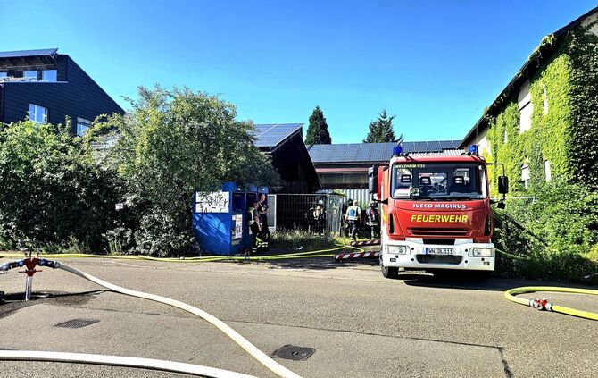 Feuerwehreinsatz Welzheim