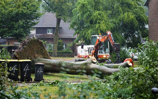 Unwetter in NRW