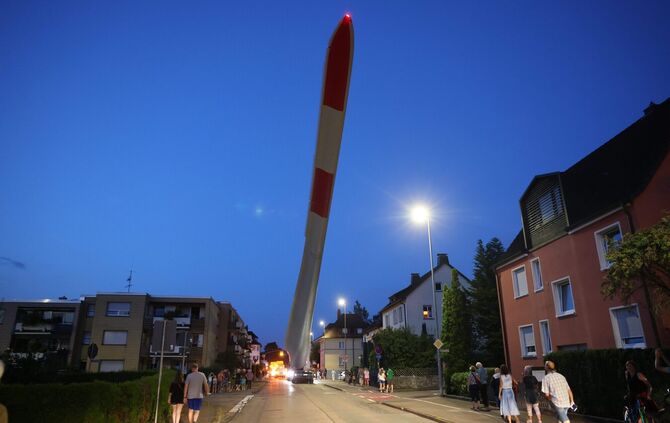 Transport Windradflügel