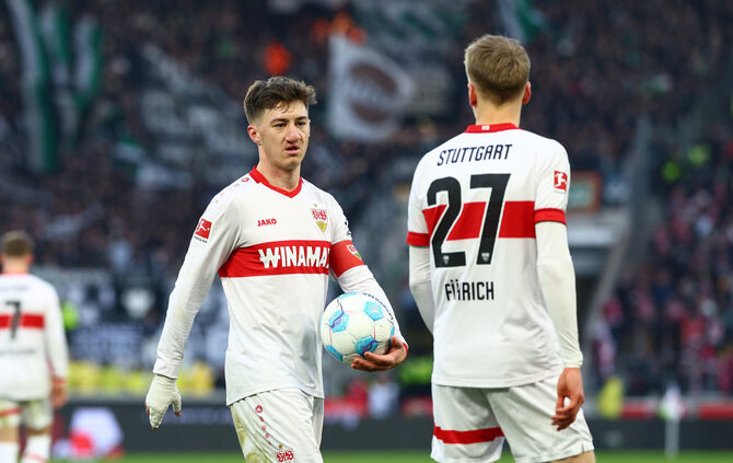 Fußball VfB Stuttgart vs. Borussia Mönchengladbach