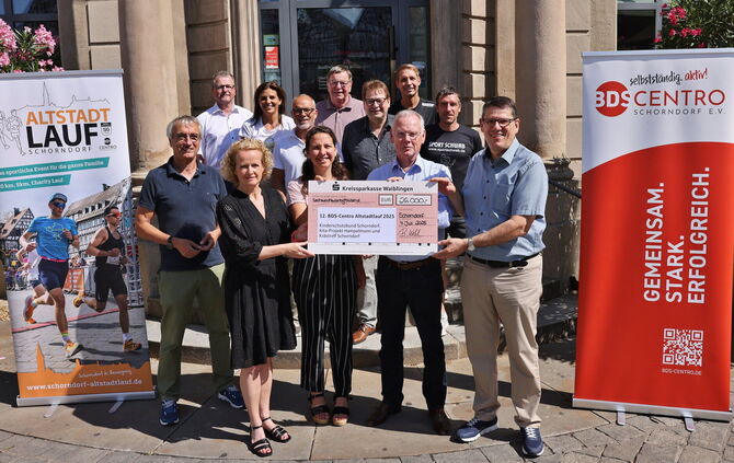 Scheckübergabe  - 1