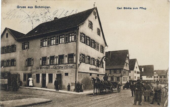 schmiden-lecker-01-sammlung-markus-munk-fellbach-schmiden-wirtschaft-zum-pflug-um-1910