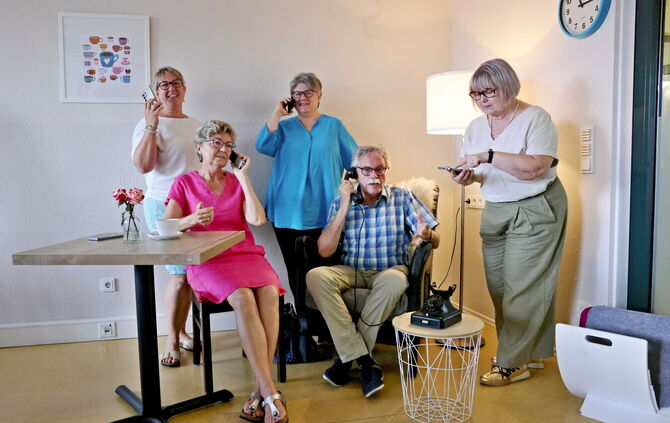 Ehrenamtlichen vom Plaudertelefon