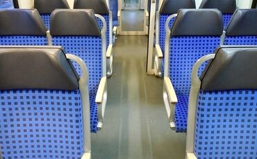 S-Bahn sbahn s bahn Bahn  Sitze Symbol Symbolbild