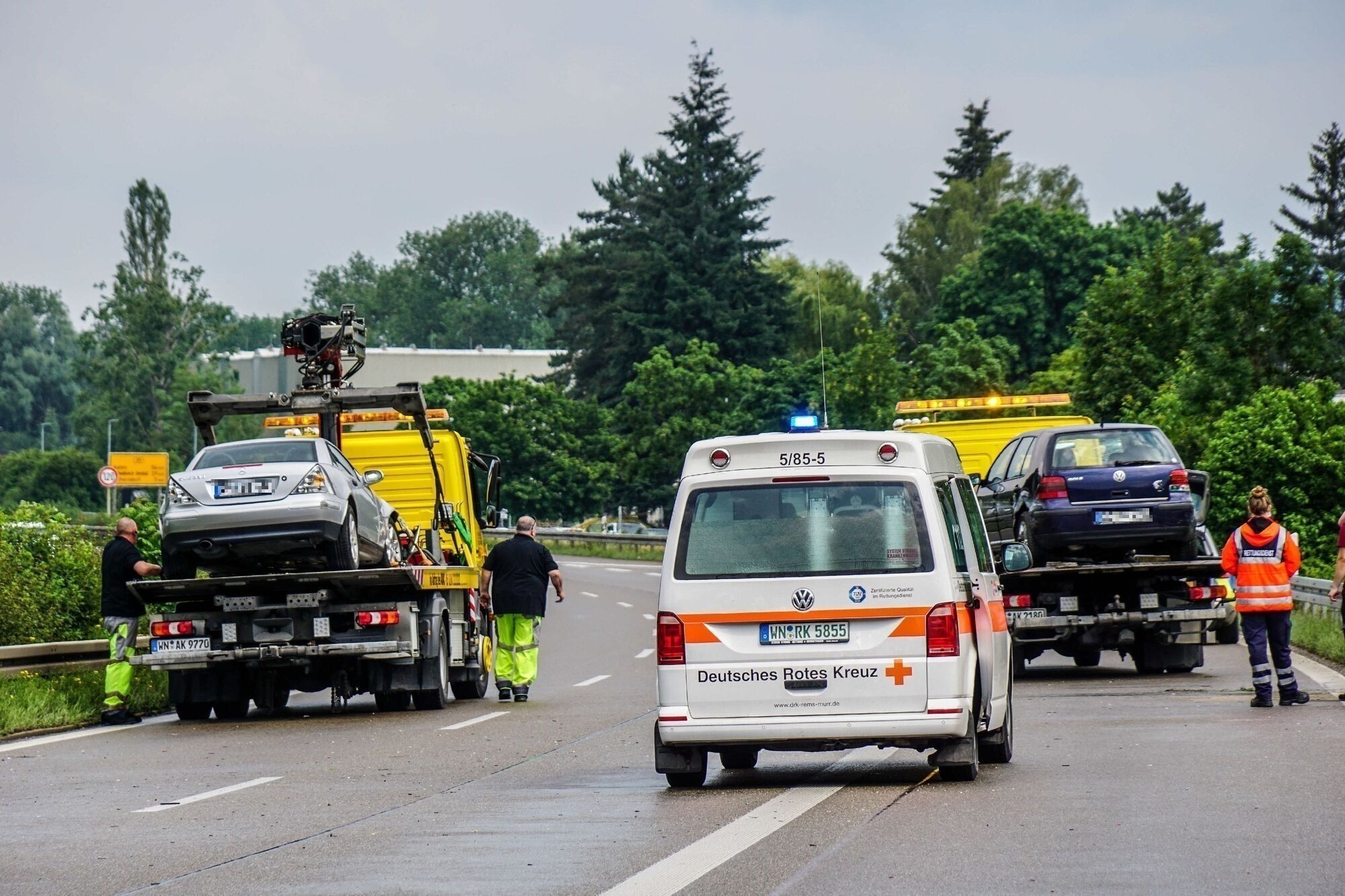 Unfall Auf Der B 29 Bei Winterbach Verursacht Riesenstau Blaulicht Zeitungsverlag Waiblingen