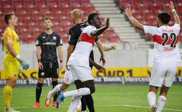 Fuvüball  2. Bundesliga  VfB Stuttgart vs. SV Sandhausen
