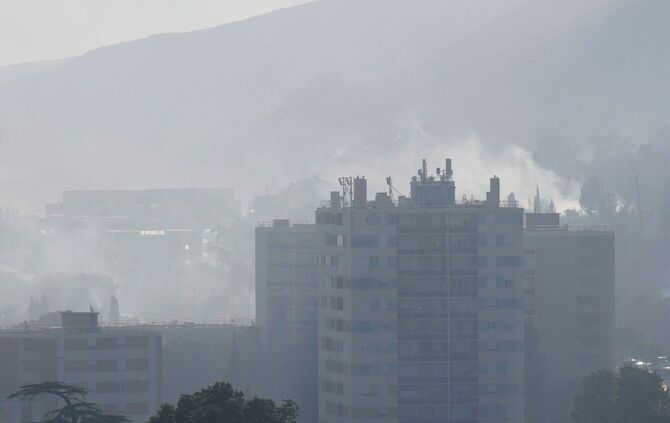 Flächenbrand in Frankreich