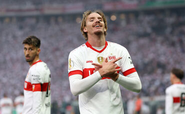 Fussball DFB Pokal - Finale DSC Arminia Bielefeld vs. VfB Stuttgart
