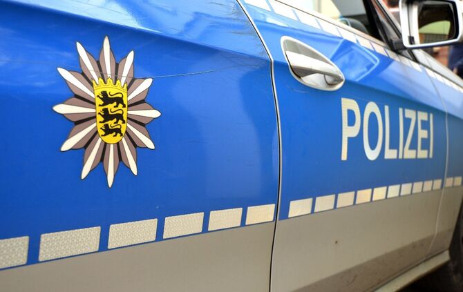 Blaulicht Polizei Polizeiauto Streifenwagen Polizei Symbol Symbolbild