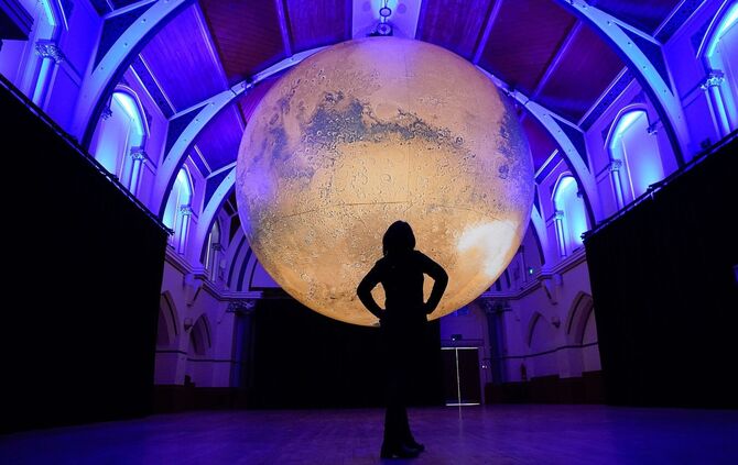 Jerram-Ausstellung in Großbritannien