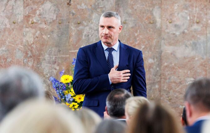 Vitali Klitschko, Bürgermeister von Kiew.