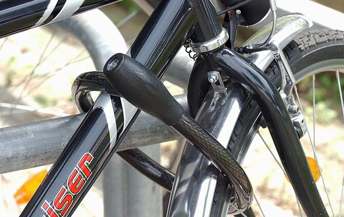 Fahrrad sicher