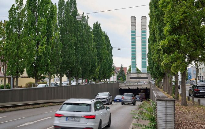 Der Fellbacher Stadttunnel