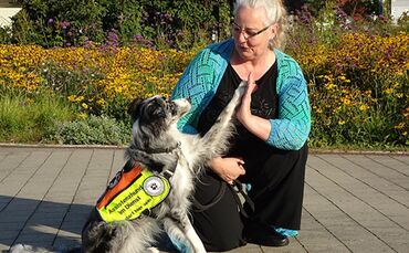 Angelika Schmidt mit Uma - 1