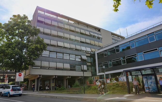 Endlos-Baustelle geht weiter: Jetzt wird das Hochhaus des Landratsamts saniert
