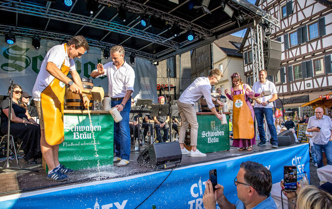 Eröffnung City-Treff Winnenden, 18.07.2025.