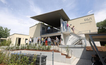 Obdachlosenunterkunft