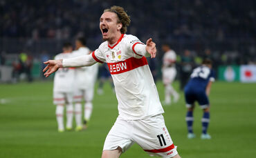 Fussball DFB Pokal - Finale DSC Arminia Bielefeld vs. VfB Stuttgart