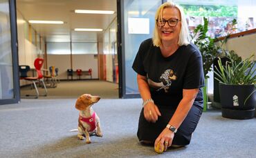 Schulhund Nala Friedenschule Neustadt