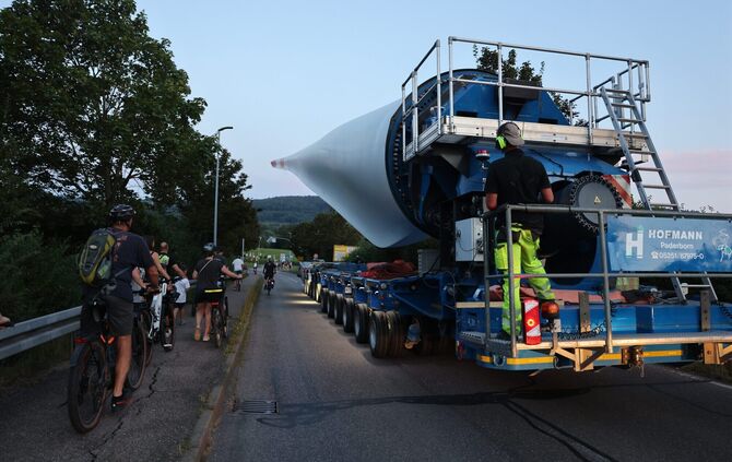 Transport Windradflügel