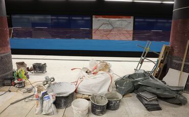 Sanierung Stammstrecke S-Bahn Stuttgart Station Feuersee auch Symbolfoto