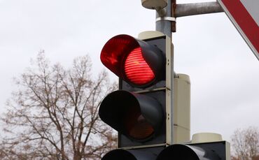 Ampel Verkehr Rot rote  Ampel Symbol Symbolbild symbolfoto