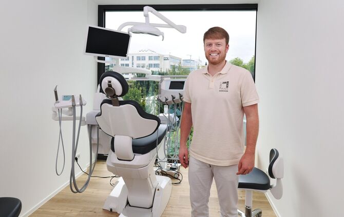 Zahnarzt Sören Aigeldinger