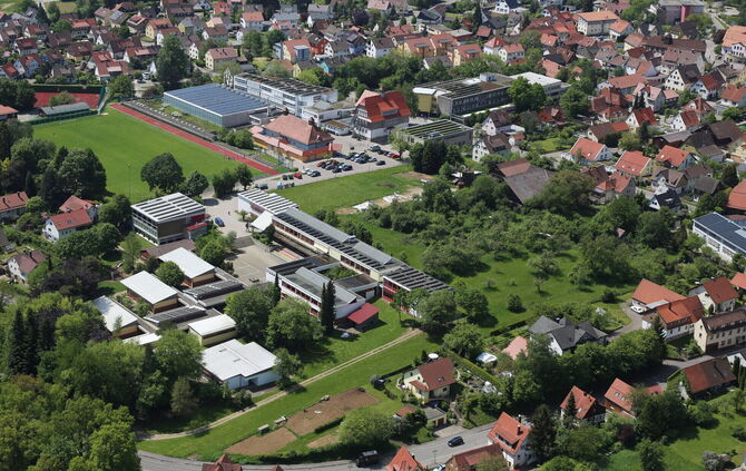 Luftbild Schulzentrum - 1