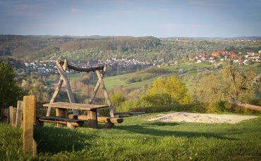 Reichenbach Spechtshof Spielplatz Berglen