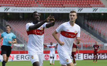 Fußball  2.Bundesliga  FC Nürnberg vs. VfB Stuttgart