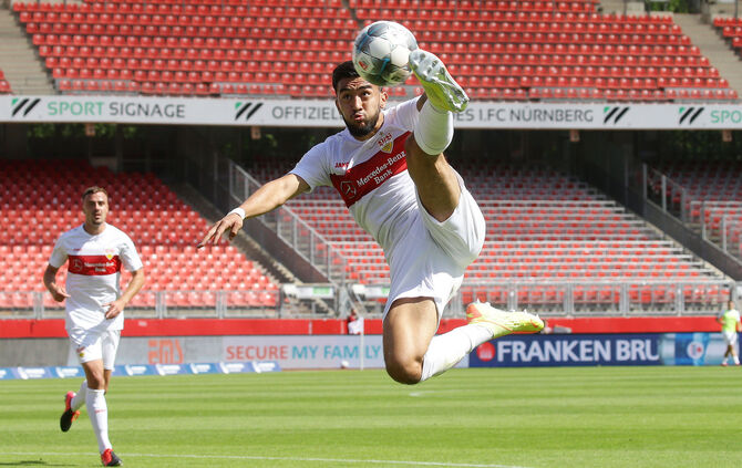 Fußball  2.Bundesliga  FC Nürnberg vs. VfB Stuttgart