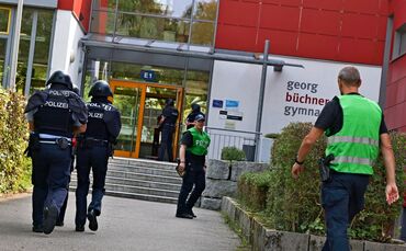 Große Übung der Polizei