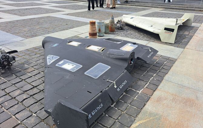 Russische Kampfdrohnen